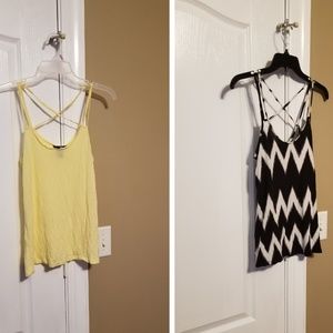H&M spaghetti strap tank tops